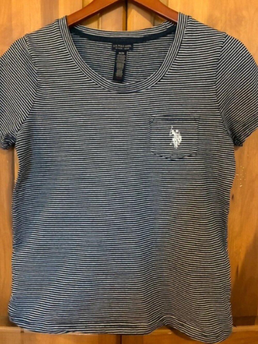 U. S. POLO ASSN. Classic striped short sleeved T-shirt